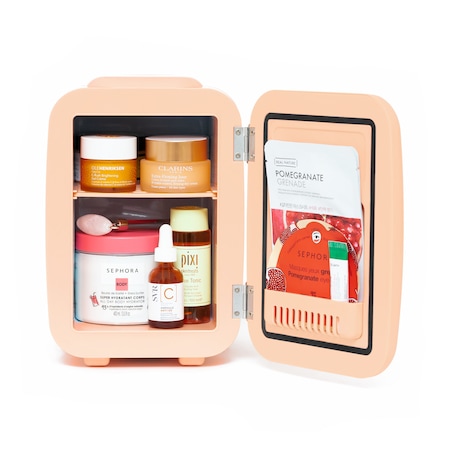 Mini frigider cosmetice Soft Peach, Meloni